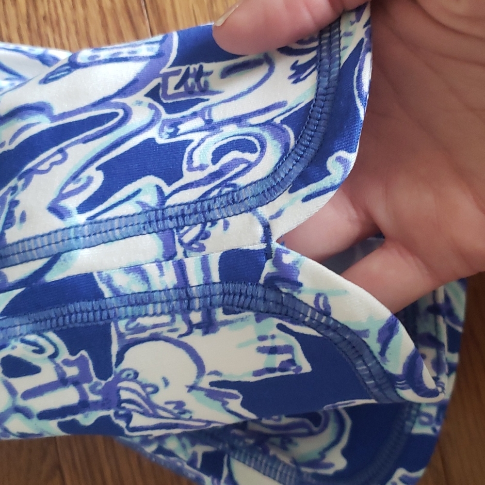 NWOT Lilly Pulitzer Luxletic Legging Capris - Picture 4 of 4